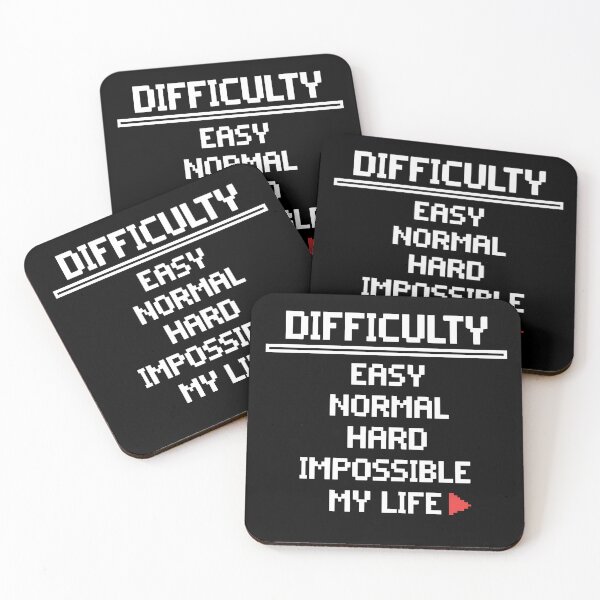 Item preview, Difficulty Levels - My Life Mode designed and sold by FocusedPatterns.