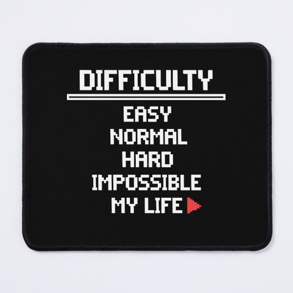 Item preview, Difficulty Levels - My Life Mode designed and sold by FocusedPatterns.