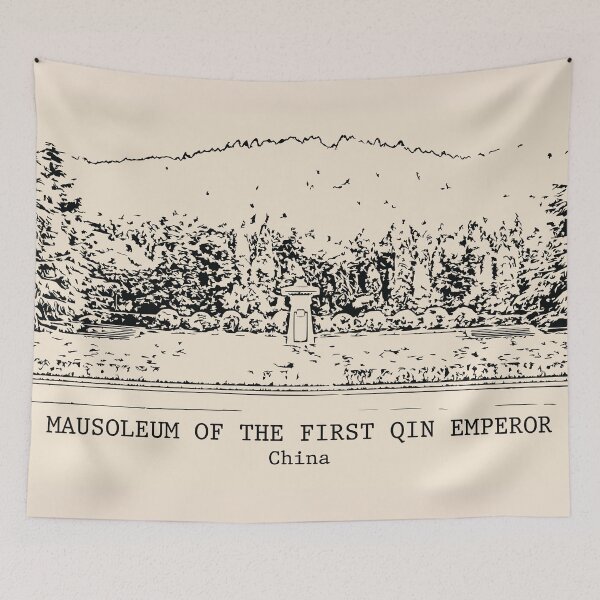 Item preview, Mausoleum of the First Qin Emperor - China designed and sold by Lakeric Cityscapes.