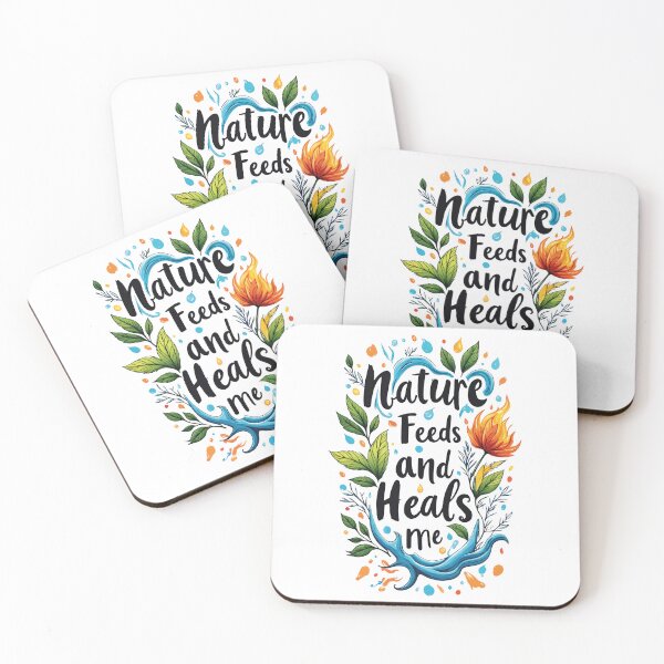 Item preview, Nature feeds and heals me designed and sold by BestRebel.