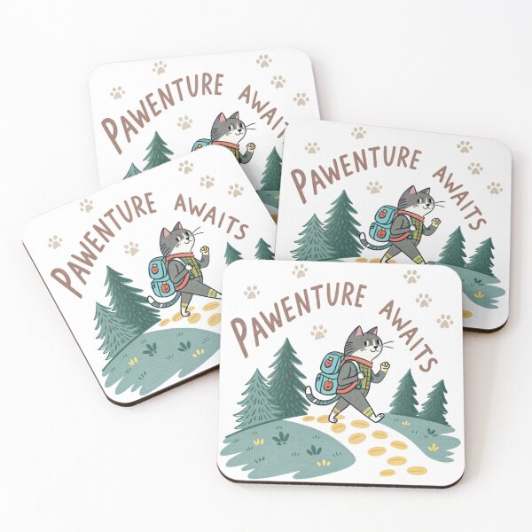 Item preview, PAWENTURE AWAITS designed and sold by SignumShop.