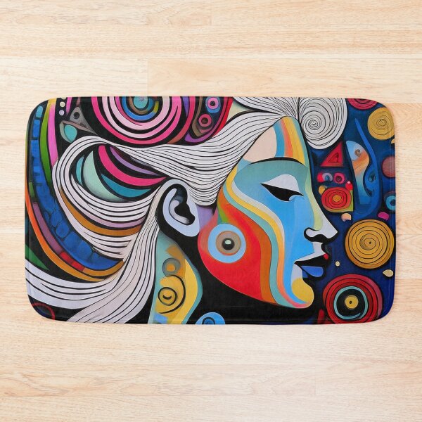 Item preview, Goddess Blue Portrait of a Woman designed and sold by Boxing Kangaroo Retail Company.