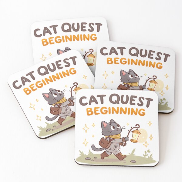Item preview, CAT QUEST BEGINNING designed and sold by SignumShop.