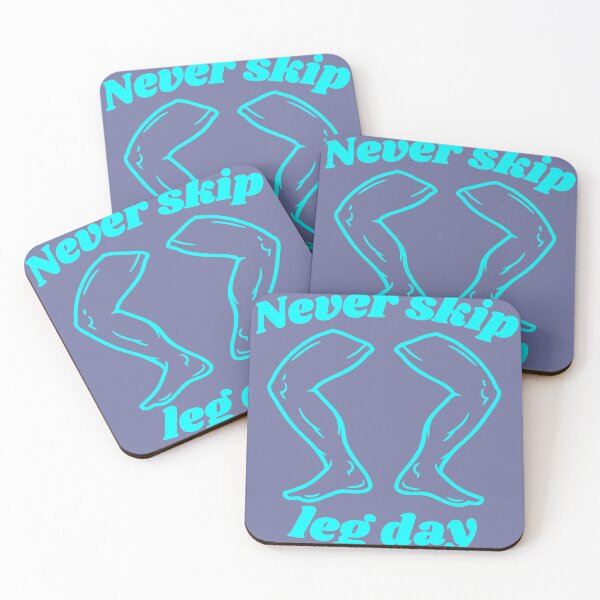 Item preview, Never Skip Leg Day designed and sold by ImaginMotivate.