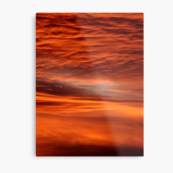 Fire in the Sky Metal Print