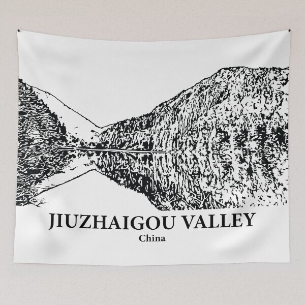 Item preview, Jiuzhaigou Valley - China designed and sold by Lakeric Cityscapes.