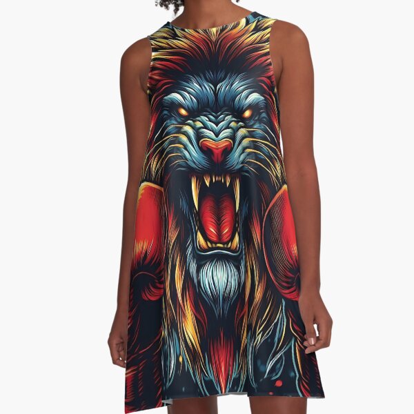 Trendy Designs, Funny Motifs, Modern, Humorous Artwork A-Linien Kleid