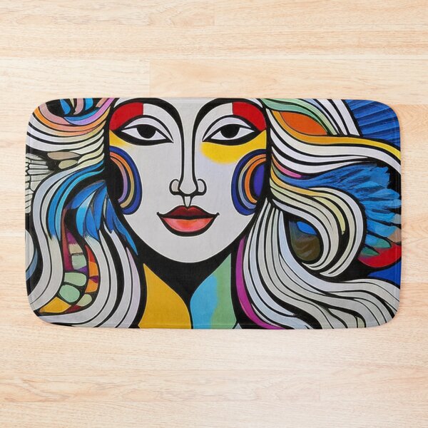 Item preview, Goddess Blue Portrait of a Woman designed and sold by Boxing Kangaroo Retail Company.