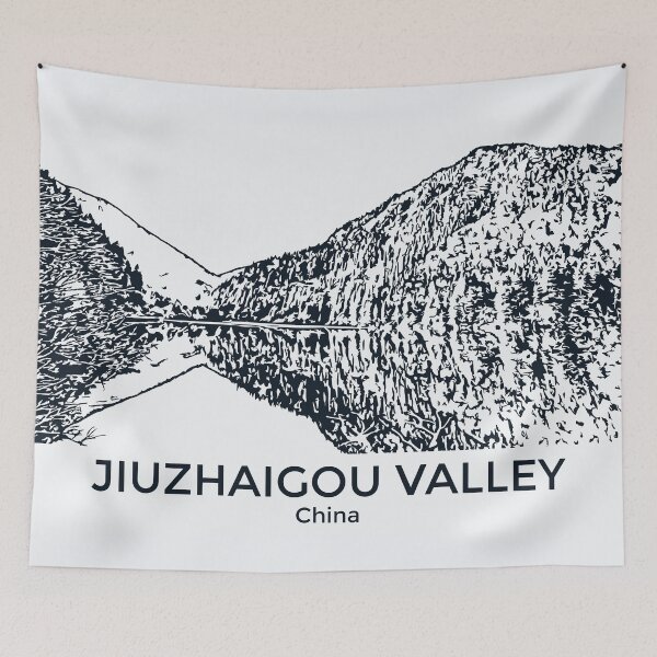 Item preview, Jiuzhaigou Valley - China designed and sold by Lakeric Cityscapes.