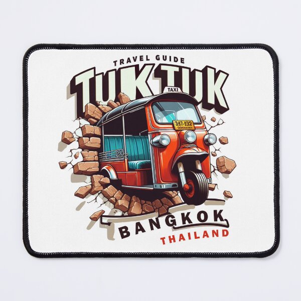 Item preview, Colorful Journeys: Tuk Tuk Thailand, bangkok, thai, tuktuk, travel, asia, taxi designed and sold by rich4Design.