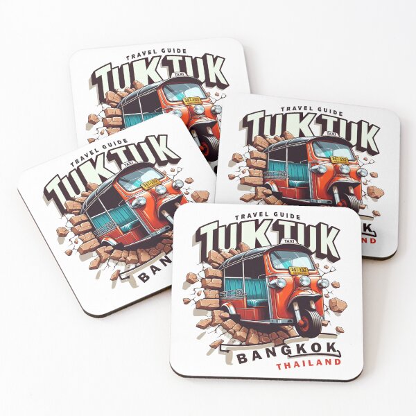 Item preview, Colorful Journeys: Tuk Tuk Thailand, bangkok, thai, tuktuk, travel, asia, taxi designed and sold by rich4Design.