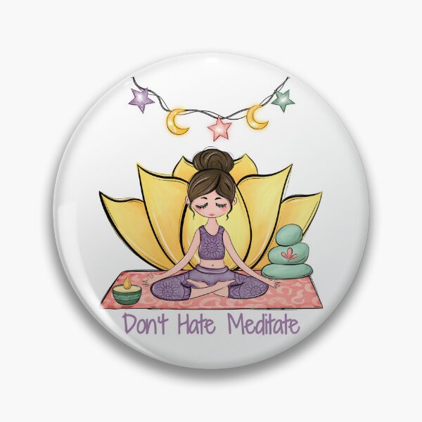 Item preview, Yoga Meditation, Vibrant wellness-inspired design — perfect for yogis and health enthusiasts! designed and sold by MerchSearchCO.