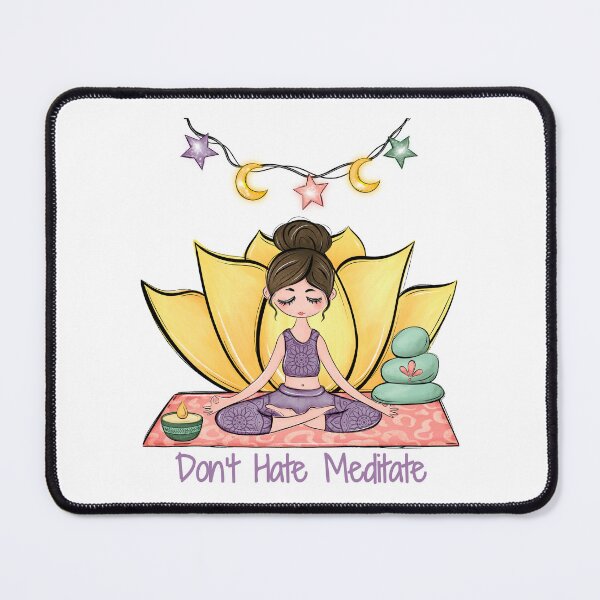 Item preview, Yoga Meditation, Vibrant wellness-inspired design — perfect for yogis and health enthusiasts! designed and sold by MerchSearchCO.