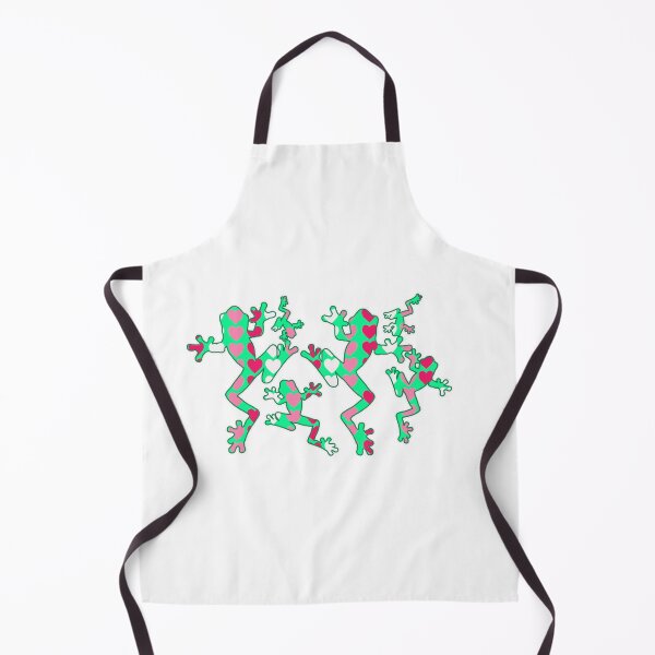 Item preview, Jungle Frogs with Hearts designed and sold by dpenn.