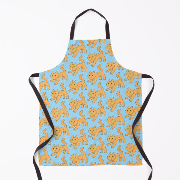 Item preview, Gato estirado (Ginger) designed and sold by Quirkball.