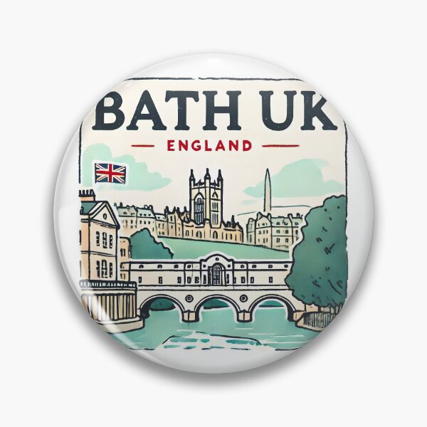 Item preview, Bath England UK designed and sold by HowToCanadian.