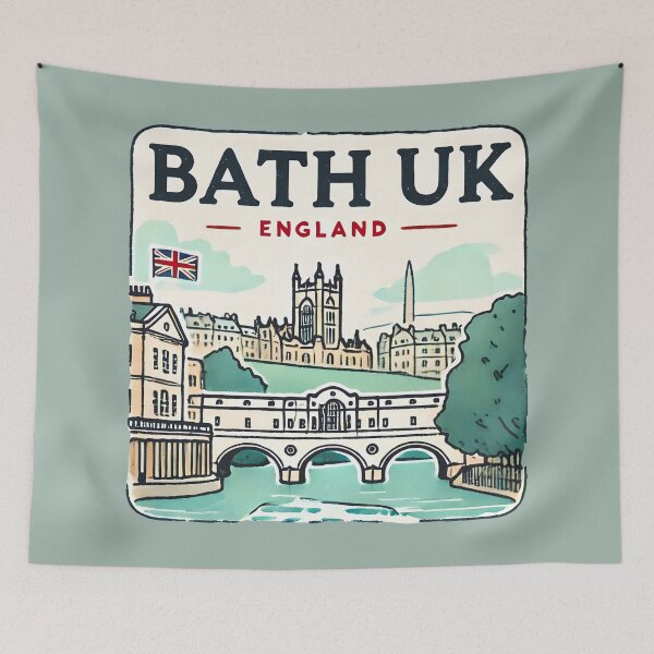 Item preview, Bath England UK designed and sold by HowToCanadian.