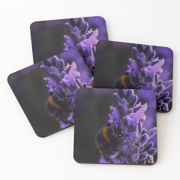 Item preview, Bumblebee lavender field designed and sold by laura leclerc.