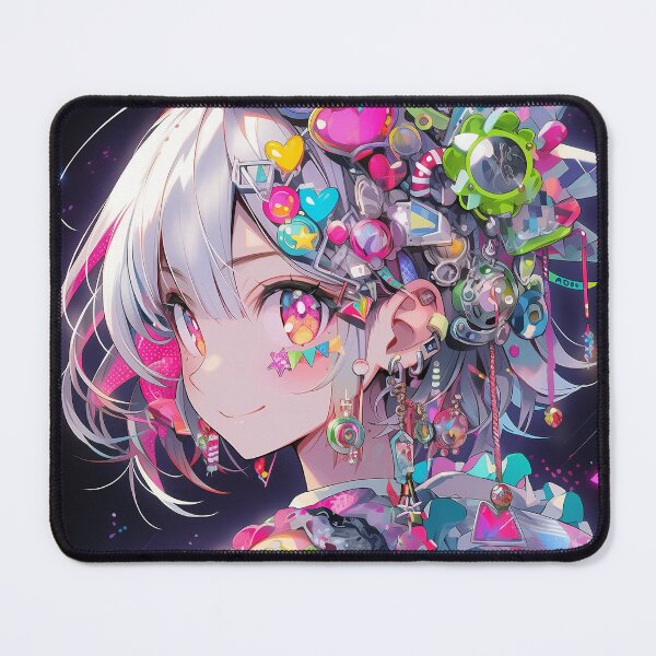 Item preview, Kawaii Eccentric Headdress Anime Girl designed and sold by bubblegoth.
