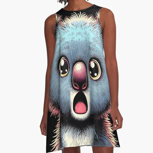 Trendy Designs, Funny Motifs, Modern, Humorous Artwork A-Linien Kleid