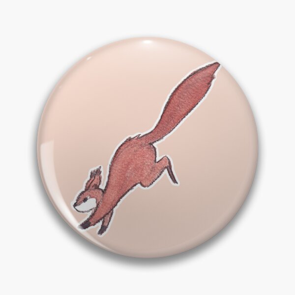 Item preview, jumping Squirrel - "stickers and pins only" ver designed and sold by lilRaku.