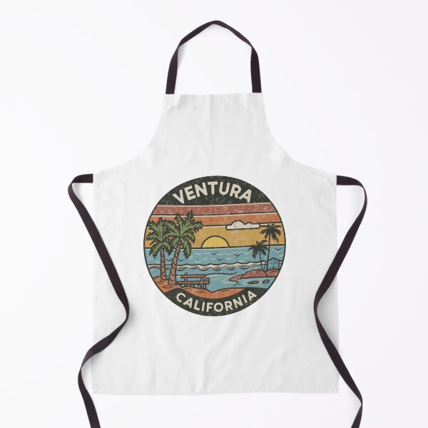 Item preview, Ventura, California - Retro Coastal Charm designed and sold by CircinusStore.