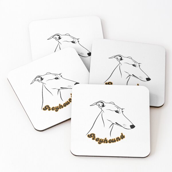 Item preview, Greyhound Sleek and Graceful Portrait designed and sold by Paws and Ink Art.