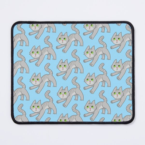 Item preview, Stretching Cat (Grey) designed and sold by Quirkball.