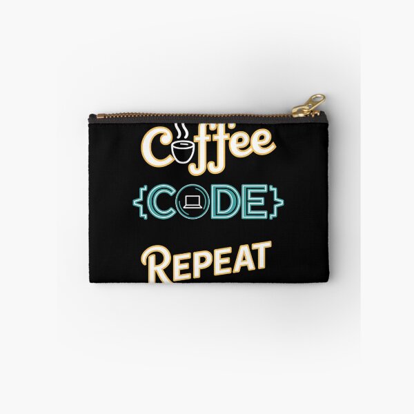 Item preview, Coffee Code Repeat - best Gift for Programmers and Coffee Lovers designed and sold by VaskarPaul.