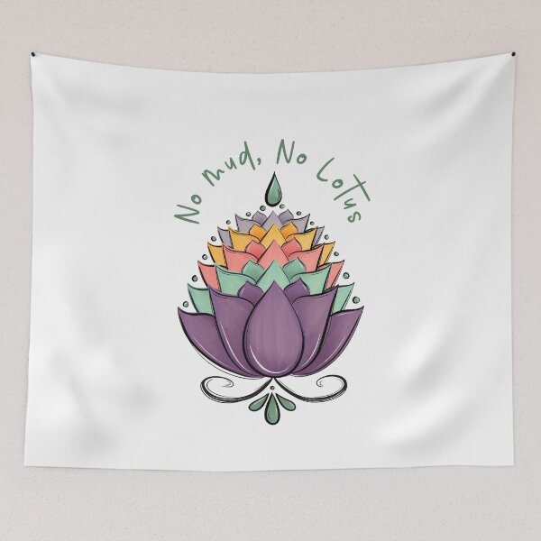 Item preview, Lotus Flowers, Inspirational Yoga Meditation, Vibrant wellness-inspired design — perfect for yogis and health enthusiasts! designed and sold by MerchSearchCO.