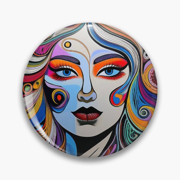 Item preview, Goddess Blue Portrait of a Woman designed and sold by Boxing Kangaroo Retail Company.