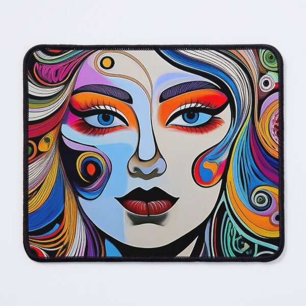 Item preview, Goddess Blue Portrait of a Woman designed and sold by Boxing Kangaroo Retail Company.