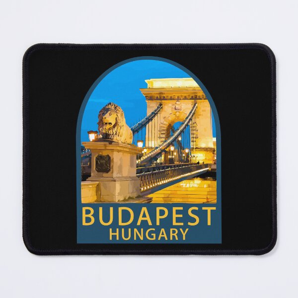 Item preview, Budapest City Hungary Travel designed and sold by TomFrontierArt.