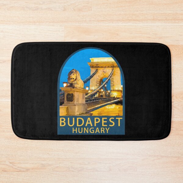 Item preview, Budapest City Hungary Travel designed and sold by TomFrontierArt.