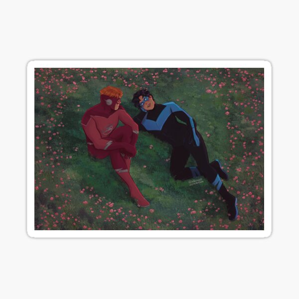 Aperçu de l'œuvre Champ de fleurs Birdflash créée et vendue par one-dream.
