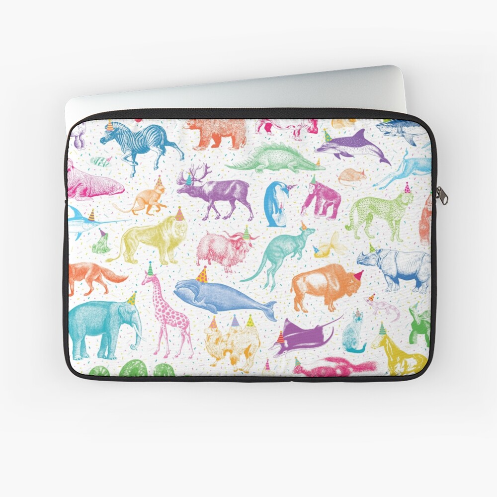 Party Animals Laptop Sleeve
