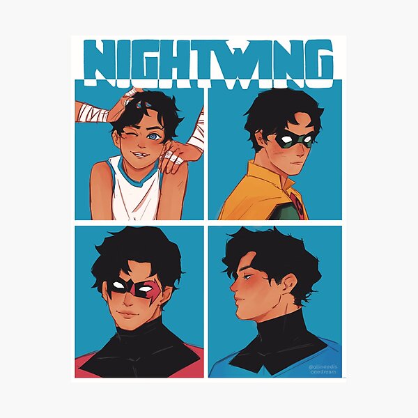 Item preview, nightwing designed and sold by one-dream.