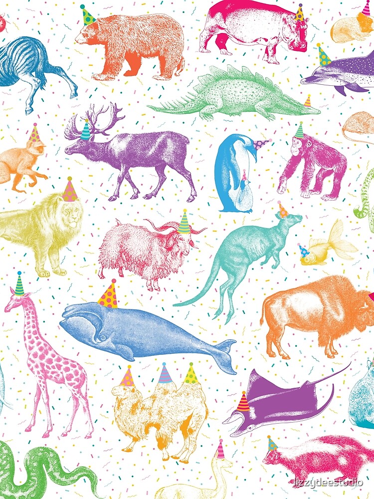 Party Animals by lizzydeestudio