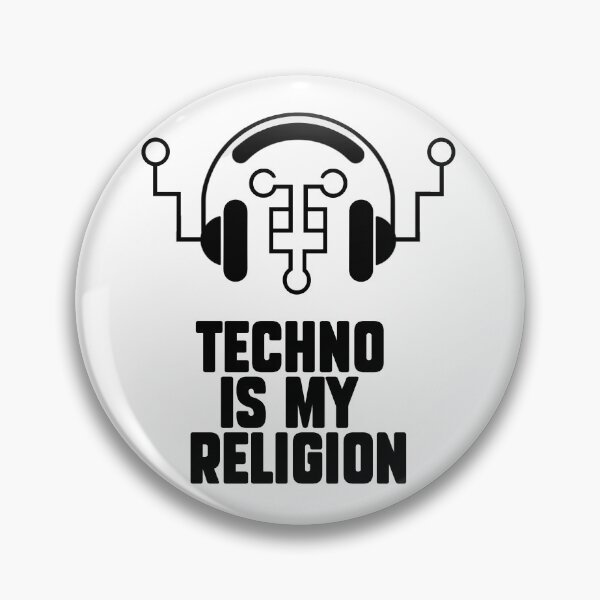 Item preview, "Techno Is My Religion" T-Shirt – For Techno DJs & Fans designed and sold by paulo silveira.