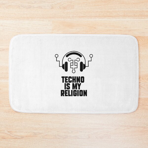 Item preview, "Techno Is My Religion" T-Shirt – For Techno DJs & Fans designed and sold by paulo silveira.