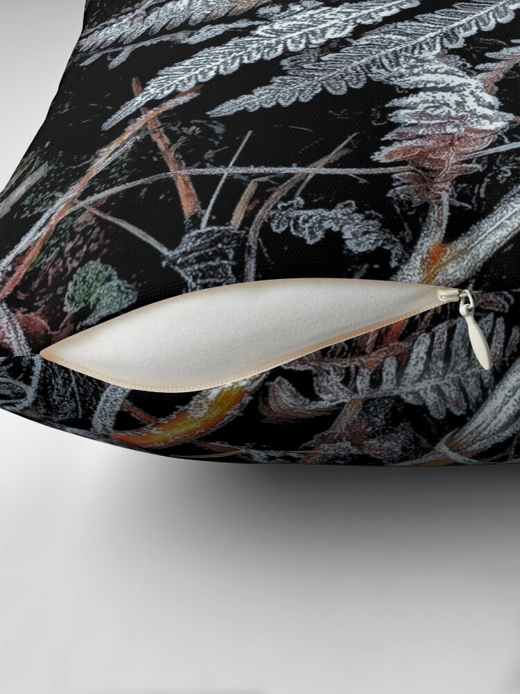 Thumbnail 2 of 4, Pillow, Touch of frost Frost 1 designed and sold by Coigach.