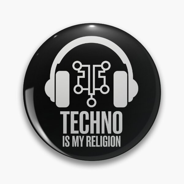 Item preview, "Techno Is My Religion" T-Shirt – Perfect for DJs and Fans designed and sold by paulo silveira.