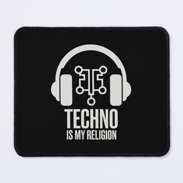 Item preview, "Techno Is My Religion" T-Shirt – Perfect for DJs and Fans designed and sold by paulo silveira.