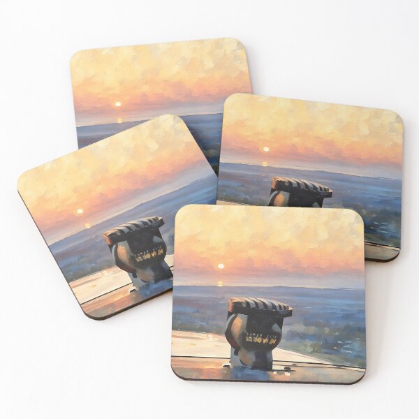 Item preview, Flying to Sunset (Impressionist) designed and sold by flyscenicair.