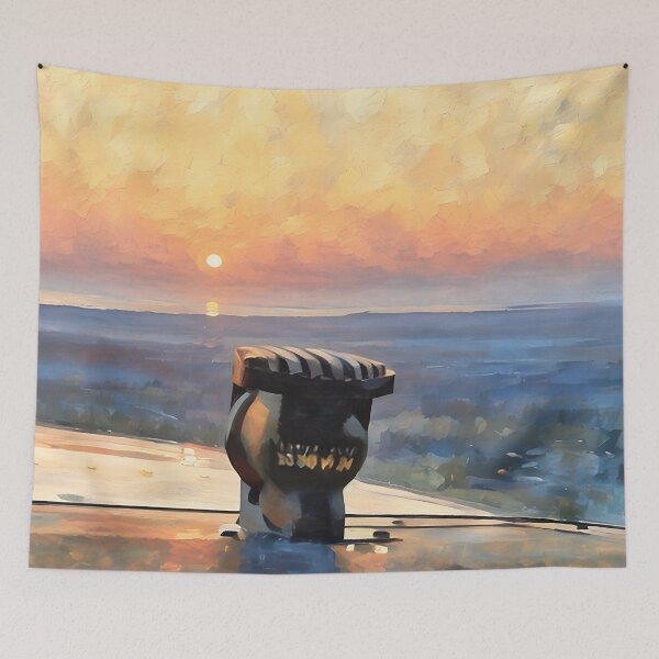 Item preview, Flying to Sunset (Impressionist) designed and sold by flyscenicair.