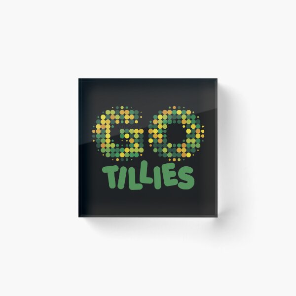 Item preview, Aboriginal Dot Art GO TILLIES: Vibrant Matildas Fan Tee for Aussie Football Supporters designed and sold by H Jonas.