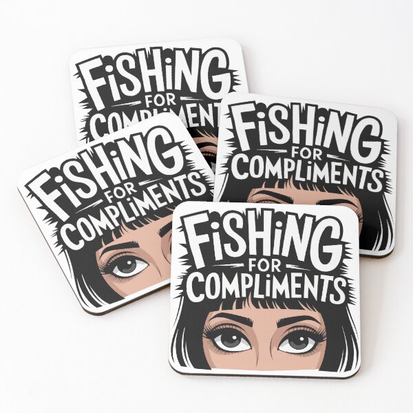 Item preview, Fishing For Compliments designed and sold by thespecialtyhub.