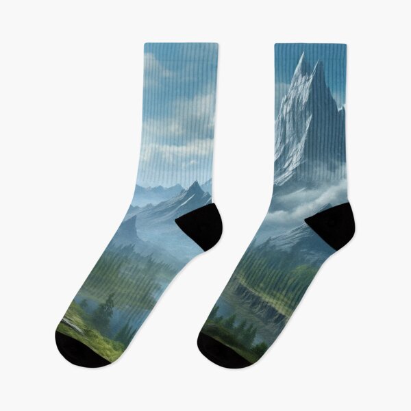 Item preview, Dragon Gorge Mountain Lake designed and sold by GrinGalore.