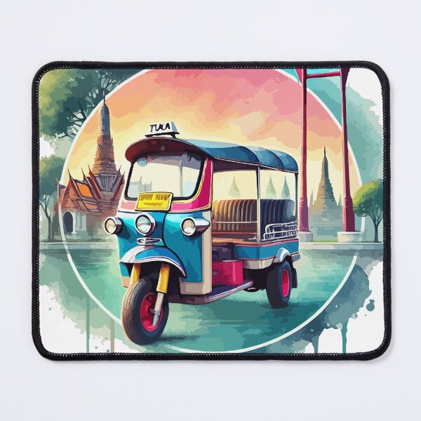 Item preview, When in Thailand… Ride a Tuk Tuk!, tuk tuk Thailand designed and sold by rich4Design.