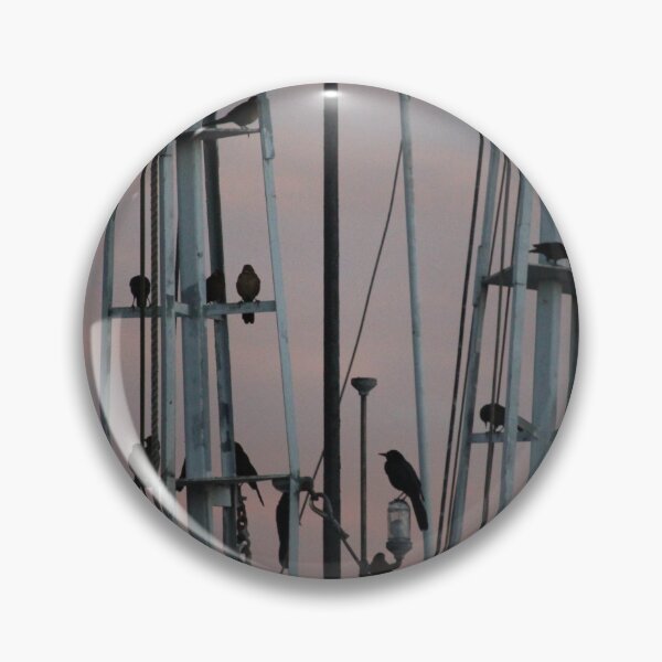Item preview, Birds Sitting On Ships Mast designed and sold by Cynthia48.